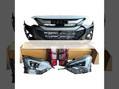 Black Plastic Tail Lamp Front Body Kit For Isuzu DMAX 2021 To 2024
