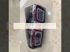 ISUZU DMAX 2021 Car Lights LED Rear Lamp Tail Lights Black Red Color Light