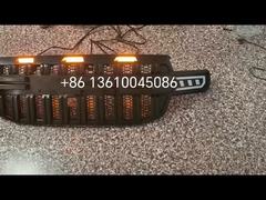 high quality abs car grille factory plastic front grille with led for ford ranger 2022