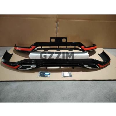 Car Body Kit Front And Rear Bumper Lip Conversion For Fortuner 2021