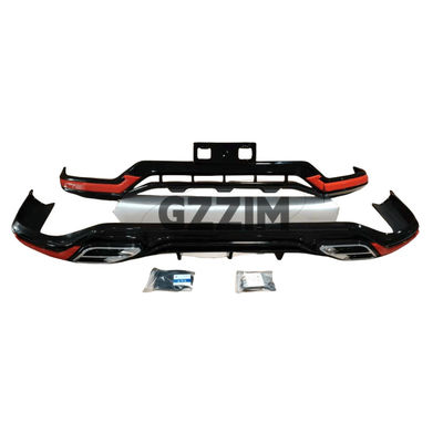 Car Body Kit Front And Rear Bumper Lip Conversion For Fortuner 2021