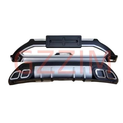 Hyundai Creta 2022 ABS Plastic Car Bumper Guard Front & Rear Bumper Guard