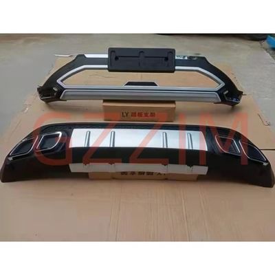 Hyundai Creta 2022 ABS Plastic Car Bumper Guard Front & Rear Bumper Guard