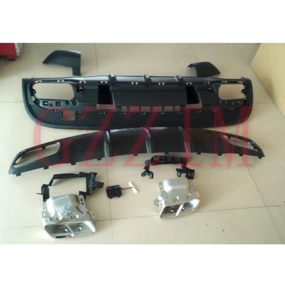 ABS/PP Material Rear Bumper Lip Spoiler Diffuser for Mercedes - Benz GLA45 AMG 2015