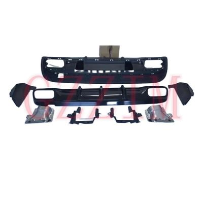 ABS/PP Material Rear Bumper Lip Spoiler Diffuser for Mercedes - Benz GLA45 AMG 2015