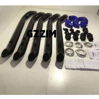 Offroad Modification Black Stainless Car Snorkel 2017+ LC200 Black 100% Stainless Steel Snorkel Kit
