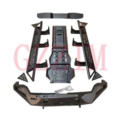 Plastic Front Rear Bumper Grille Full Sets Bodykit Parts For 2022 Tundra Full Set