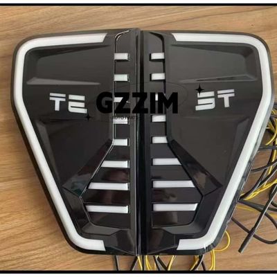 Car Exterior Accessories Fender Side Vents Compatible Replacement Decorative Side Vent with LED for Jetour T2 Accessories